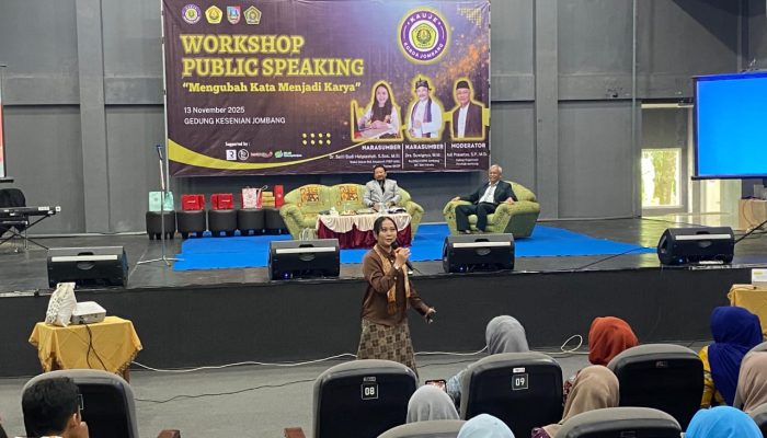 Wakil Dekan FISIP Unej Hadiri Workshop Public Speaking yang Digelar KAUJE Korda Jombang, Sekdakab Jombang Sampaikan Apresiasi